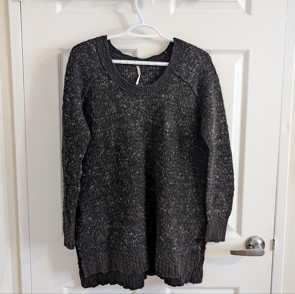 Free People Black Sweater